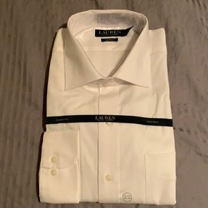 White Lauren Ralph Lauren Button Down. NWT
